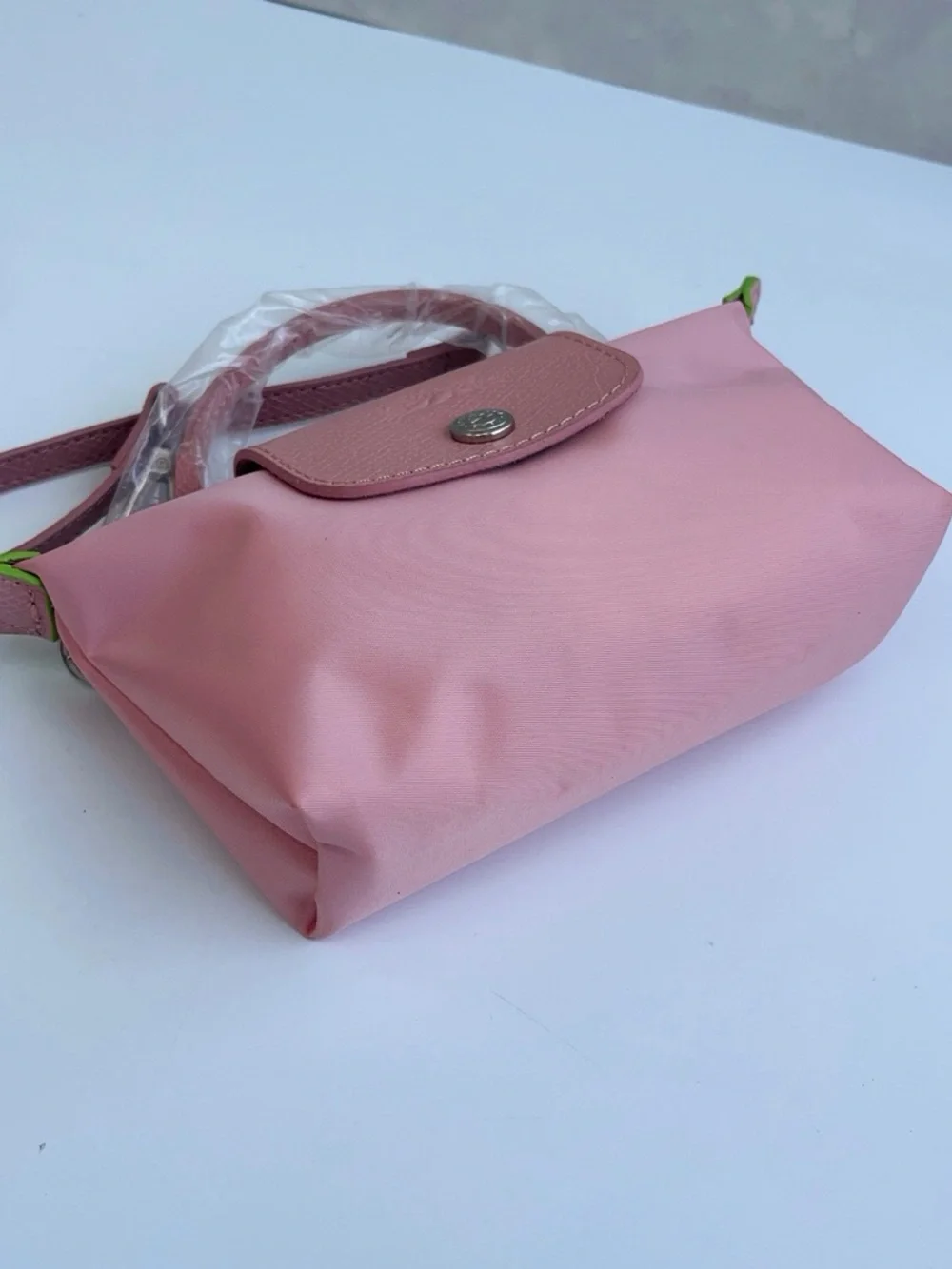 Longchamp Pink Small Le Pliage Crossbody Bag - Picture 5 of 9
